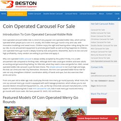 Coin Operated Carousel For Sale - Beston Carousel Ride For Sale