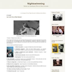 Le coin du strip-tease : Nightswimming