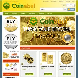 World's first Bitcoin-to-Gold service!