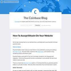 How To Accept Bitcoin On Your Website