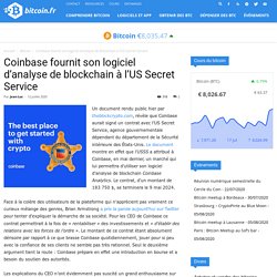 Coinbase fournit son logiciel d'analyse de blockchain à l'US Secret Service