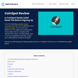 CoinSpot Review - Can You Trust Them? Here's Our In-depth Review...