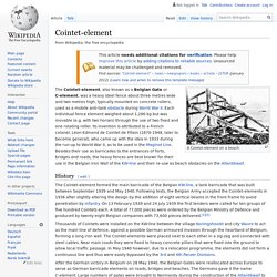 Cointet-element