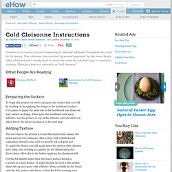Cold Cloisonne Instructions