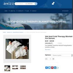 Hot and Cold Therapy Blanket for Horses