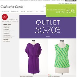 Coldwater Creek outlet