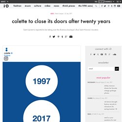 colette to close its doors after twenty years