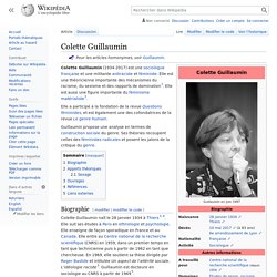 Colette Guillaumin