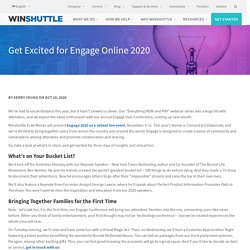 Get Excited for Engage Online 2020 – EnterWorks