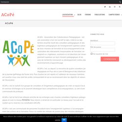 ACoPé – Association des Collaborateurs Pédagogiques
