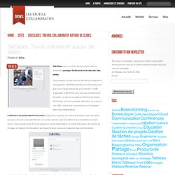 SilkSlides. Travail collaboratif autour de slides
