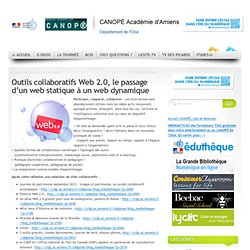Outils collaboratifs Web 2.0