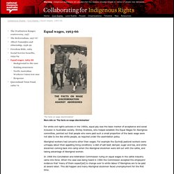 Collaborating for Indigenous Rights 1957-1973
