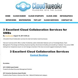 3 Excellent Cloud Collaboration Services for SMBs