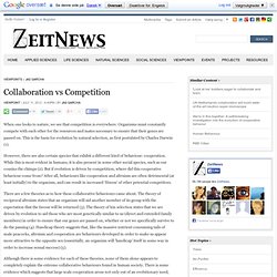 Collaboration vs Competition