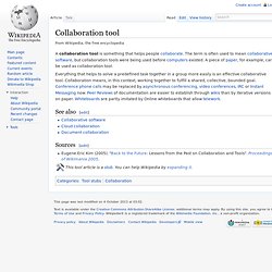 Collaboration tool