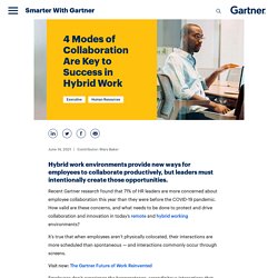 Collaboration in Hybrid Work Environments Takes Intentional Effort