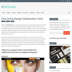 Free Online Design Collaboration Tools