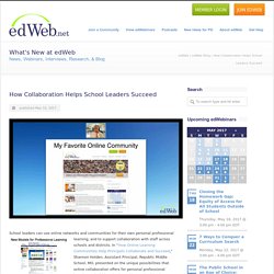 How Collaboration Helps School Leaders Succeed