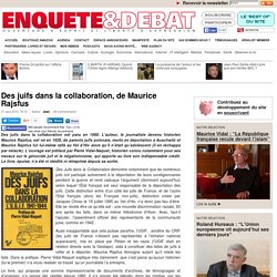 Des juifs dans la collaboration, de Maurice Rajsfus