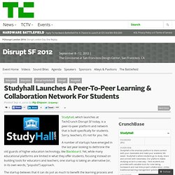 Studyhall Launches A Peer-To-Peer Learning & Collaboration Network For Students