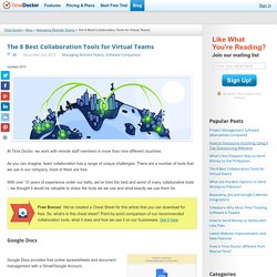 The 8 Best Collaboration Tools for Virtual Teams