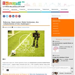 Robocup, Open junior, Robot holonome, des collaborations et des challenges !