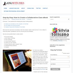 Step-by-Step: How to Create a Collaborative Class eBook  