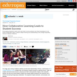 How Collaborative Learning Leads to Student Success