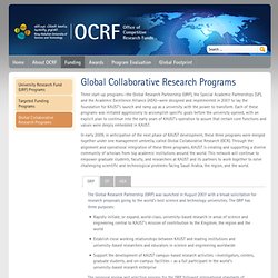 Global Collaborative Research