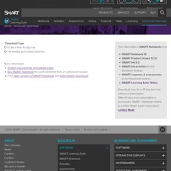 SMART Notebook Download - SMART Technologies