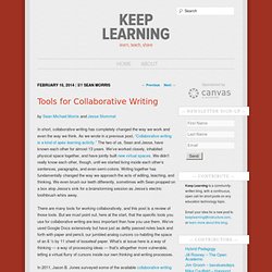 Tools for Collaborative Writing