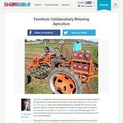 FarmHack: Collaboratively Retooling Agriculture