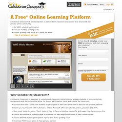 Collaborize Classroom – Online Education Technology for Teachers and Students