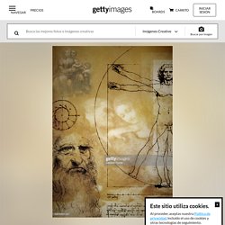 Collage Of Leonardo Da Vinci Works Ilustración de stock - Getty Images