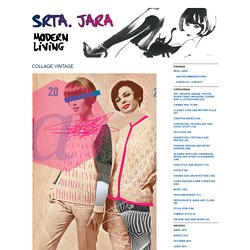 Collage vintage at Srta. Jara Modern Living