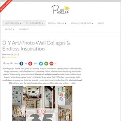 DIY Art/Photo Wall Collages & Endless Inspiration