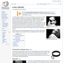 Collar (BDSM)