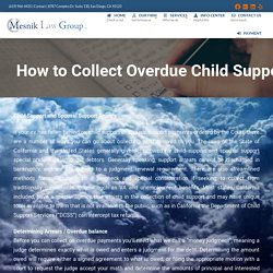 Child Support Services San Diego