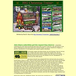 John Deere Collectible Villages and Accessories