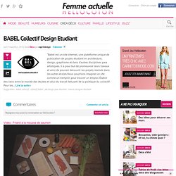 BABEL Collectif Design Etudiant - par espritdesign