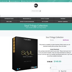 StudioLinked Soul Trilogy Collection - Software for music producers and beatmakersSoftware for music producers and beatmakers