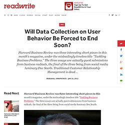 Will Data Collection on User Behavior Be Forced to End Soon?