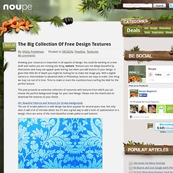 The Big Collection Of Free Design Textures - Noupe Design Blog