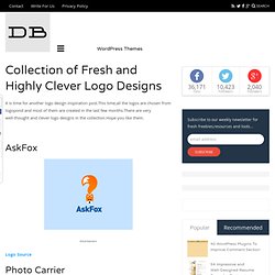 Collection of Fresh and Highly Clever Logo Designs