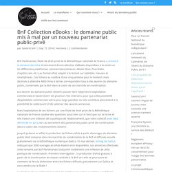 BnF Collection eBooks : le domaine public mis à mal par un nouveau partenariat public-privé