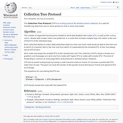 Collection Tree Protocol
