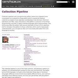 Collection Pipeline