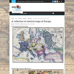 A collection of satirical maps of Europe