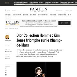 Dior Collection Homme : Kim Jones triomphe sur le Champ-de-Mars - Actualité : defiles (#1058115)